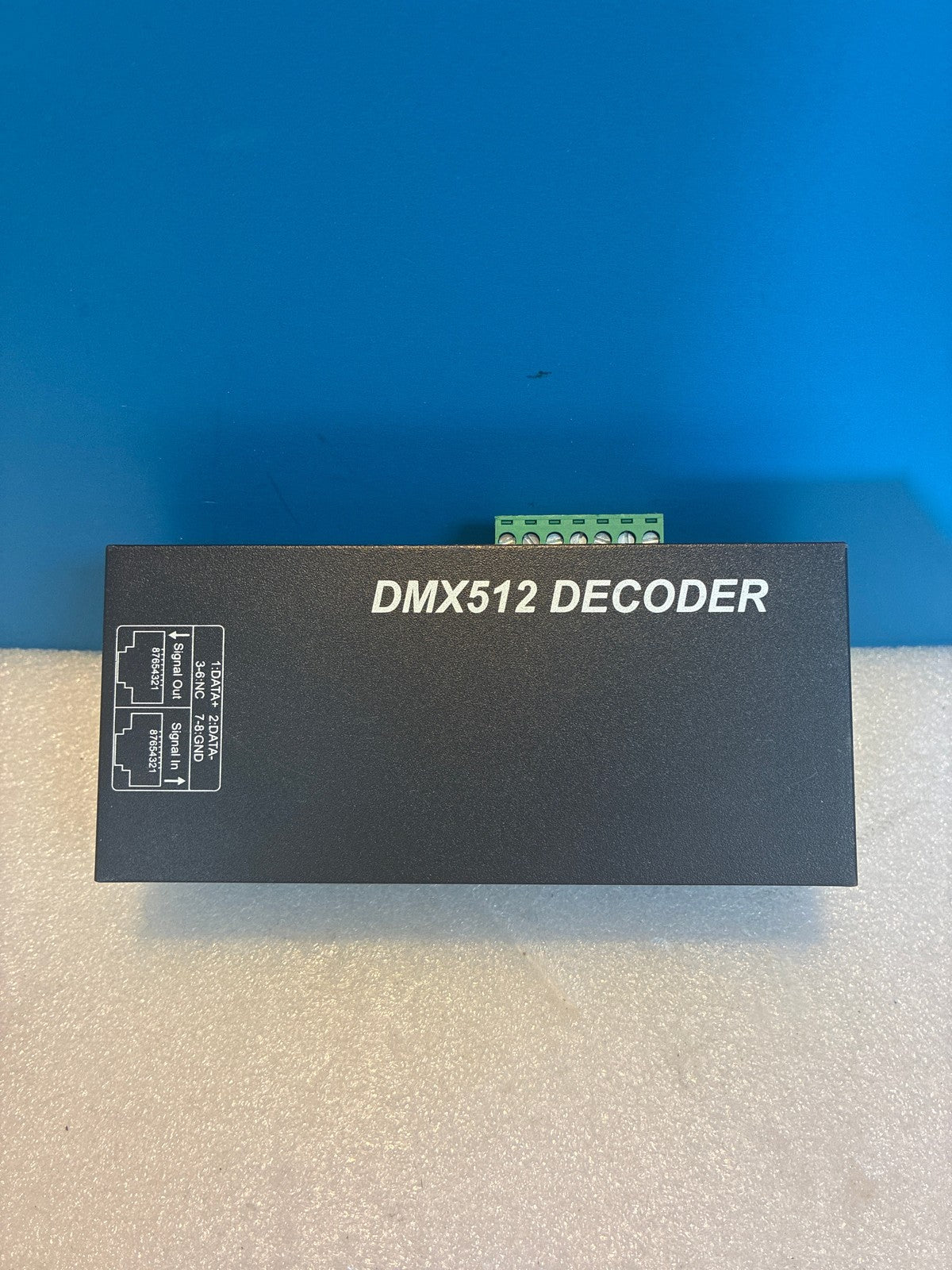 🔥 DMX512 4-Channel LED Decoder Controller DC12-24V XLR RJ45 Stage Lighting