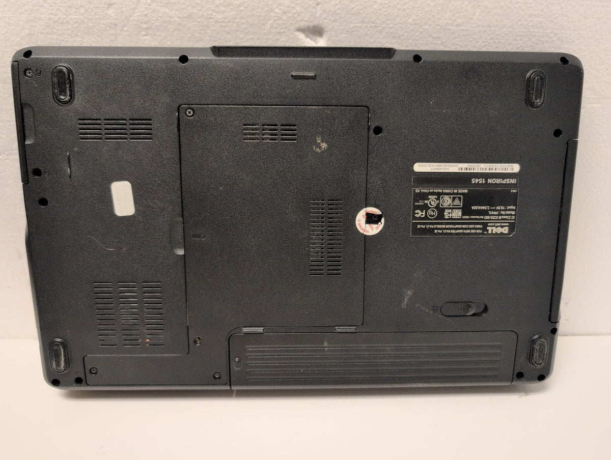 🎸 Dell Inspiron 1545 PP41L 15.6" Laptop Pentium T3400 /4GB/160GB HDD /Win XP