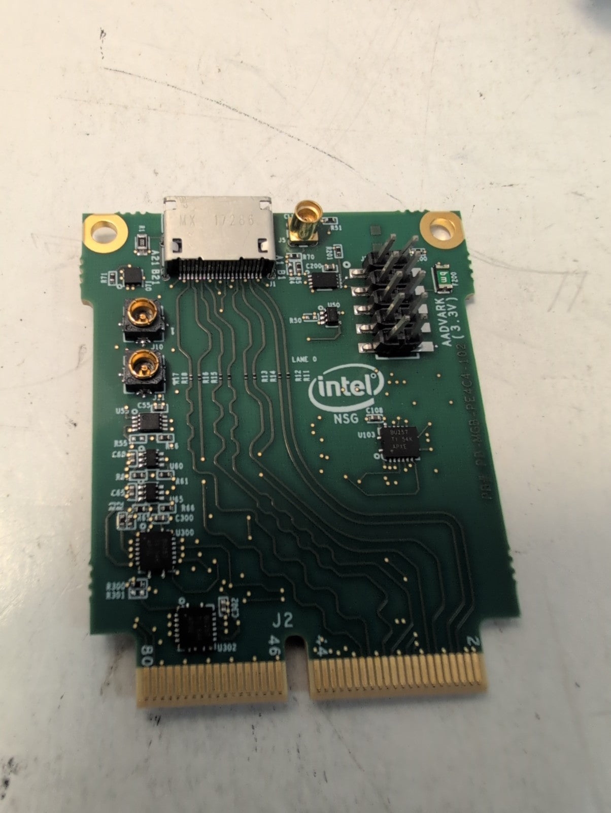🔥 INTEL AADVARK MGB- PE4C4-102 CARD -