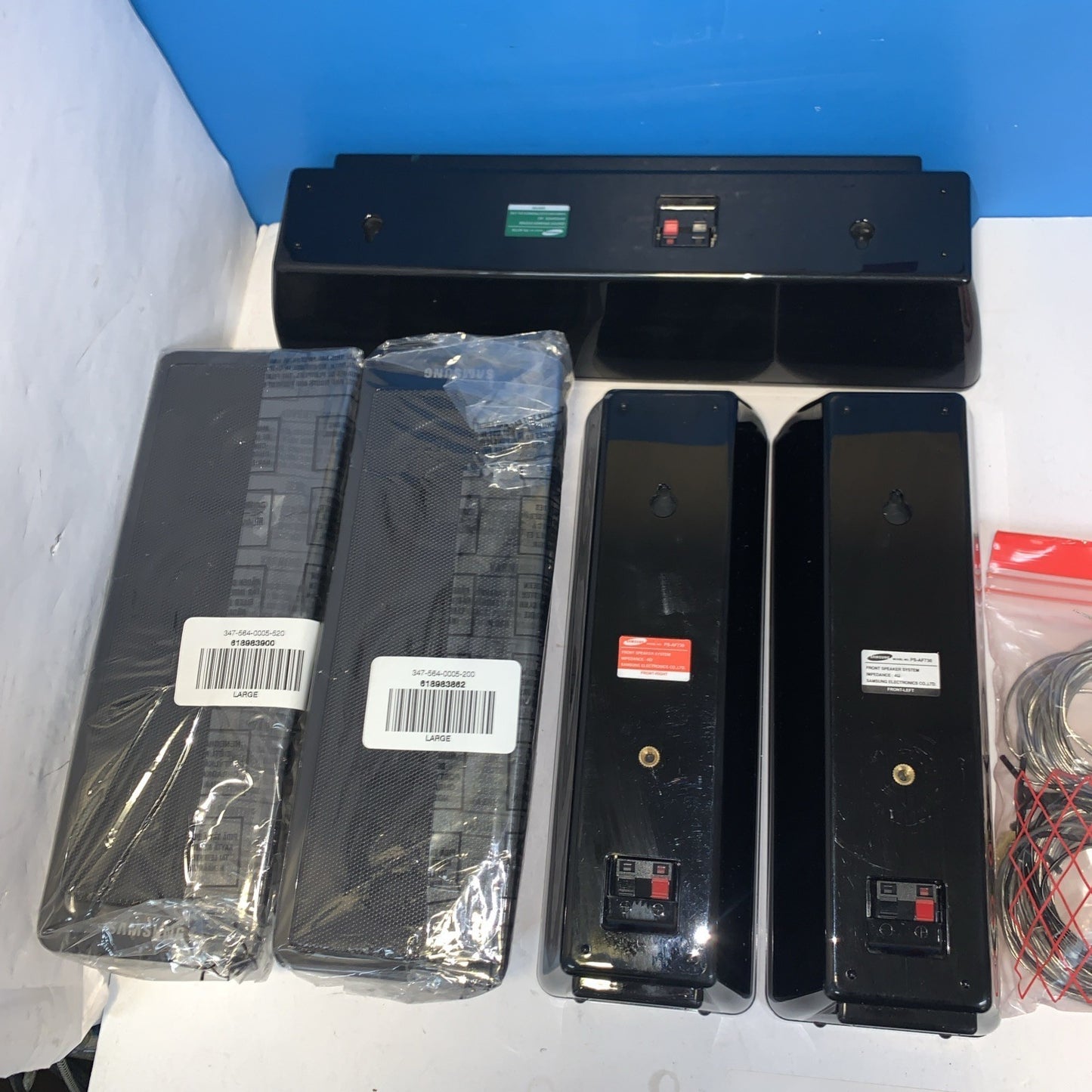 (Grade A)  Samsung PS-AC730 PS-AF730 Speaker Set