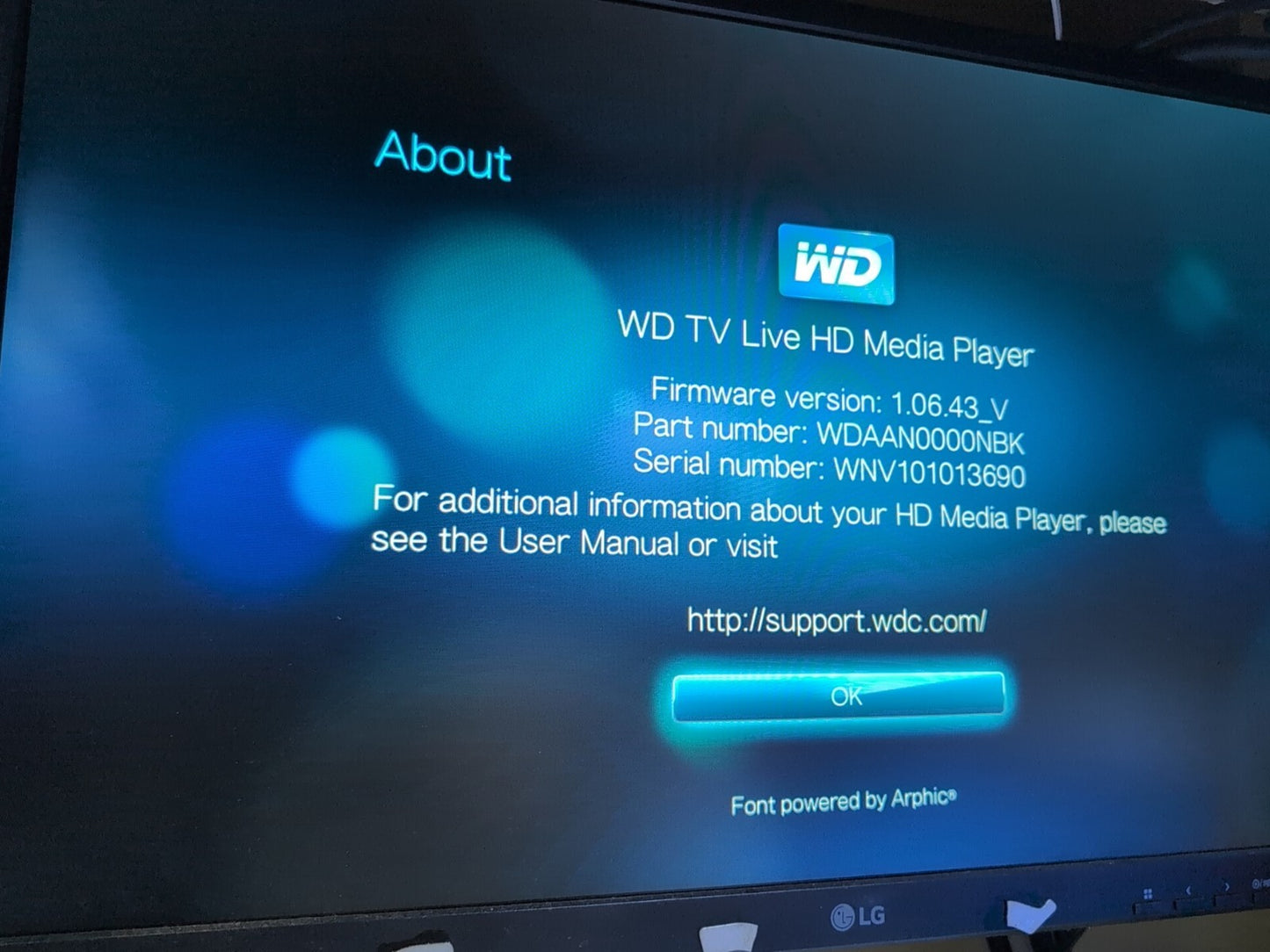Western Digital WD TV Live B6J HD Media Streaming Player With Remote -