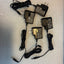 🔥 Plantronics 150144-11 AC/DC Power Adapter Lot of 4 Black DC Barrel