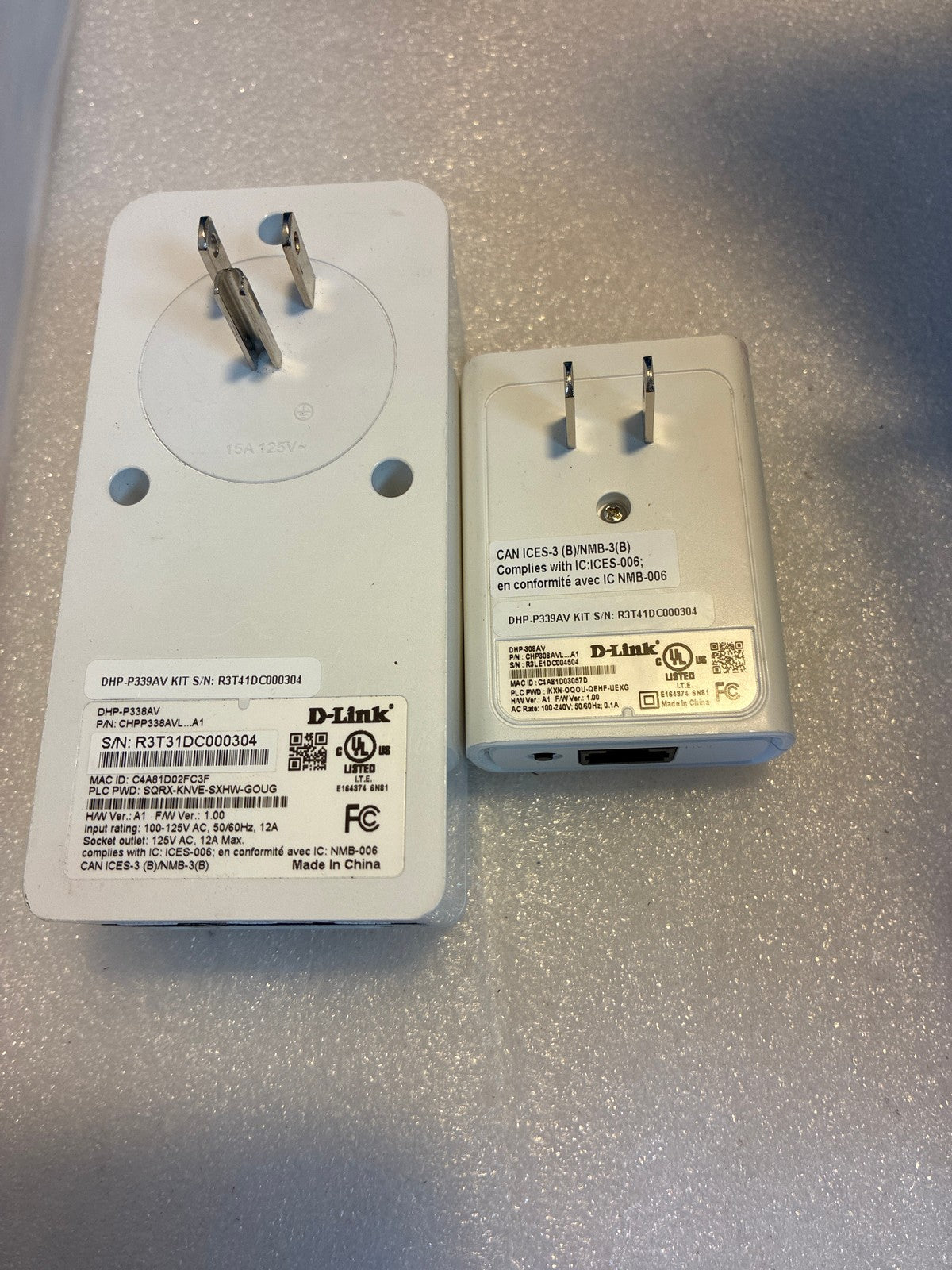 🔥 D-Link DHP-P339AV Powerline AV2 Adapter Kit White DHP-338AV DHP-308AV