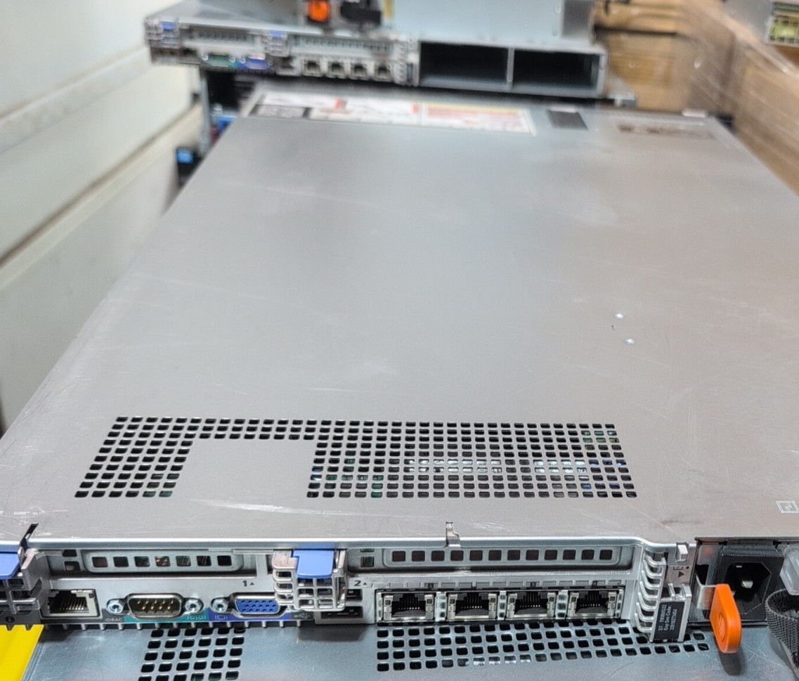 - Dell PowerEdge R620 Server 2x Xeon E5-2620 V2/2x 495W PSU (NO RAM/HDD/CADDY)