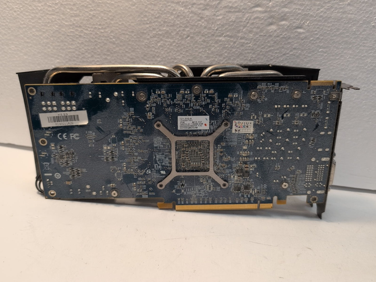 🔥 HIS IceQ X2 AMD H270XQM2G2M T21 2GB PCI-E Graphics Card GPU - 