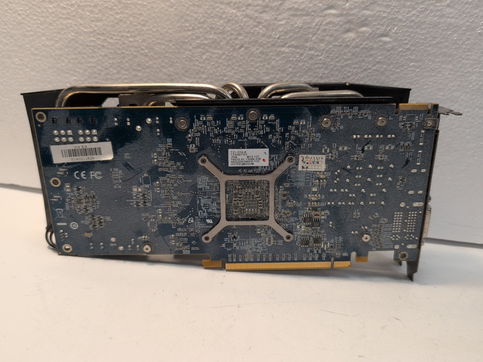 🔥 HIS IceQ X2 AMD H270XQM2G2M T21 2GB PCI-E Graphics Card GPU - 