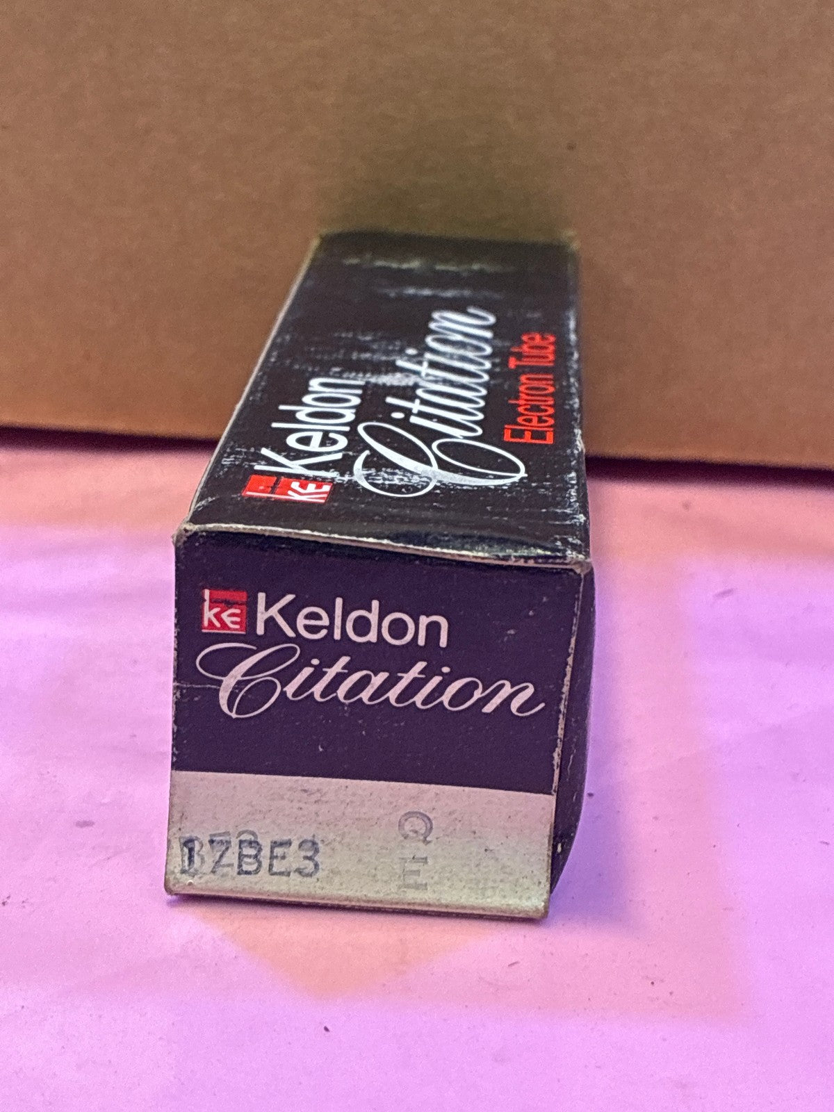 🔥 Keldon Citation 12BE3 Electron Vacuum Tube NOS in Original Box