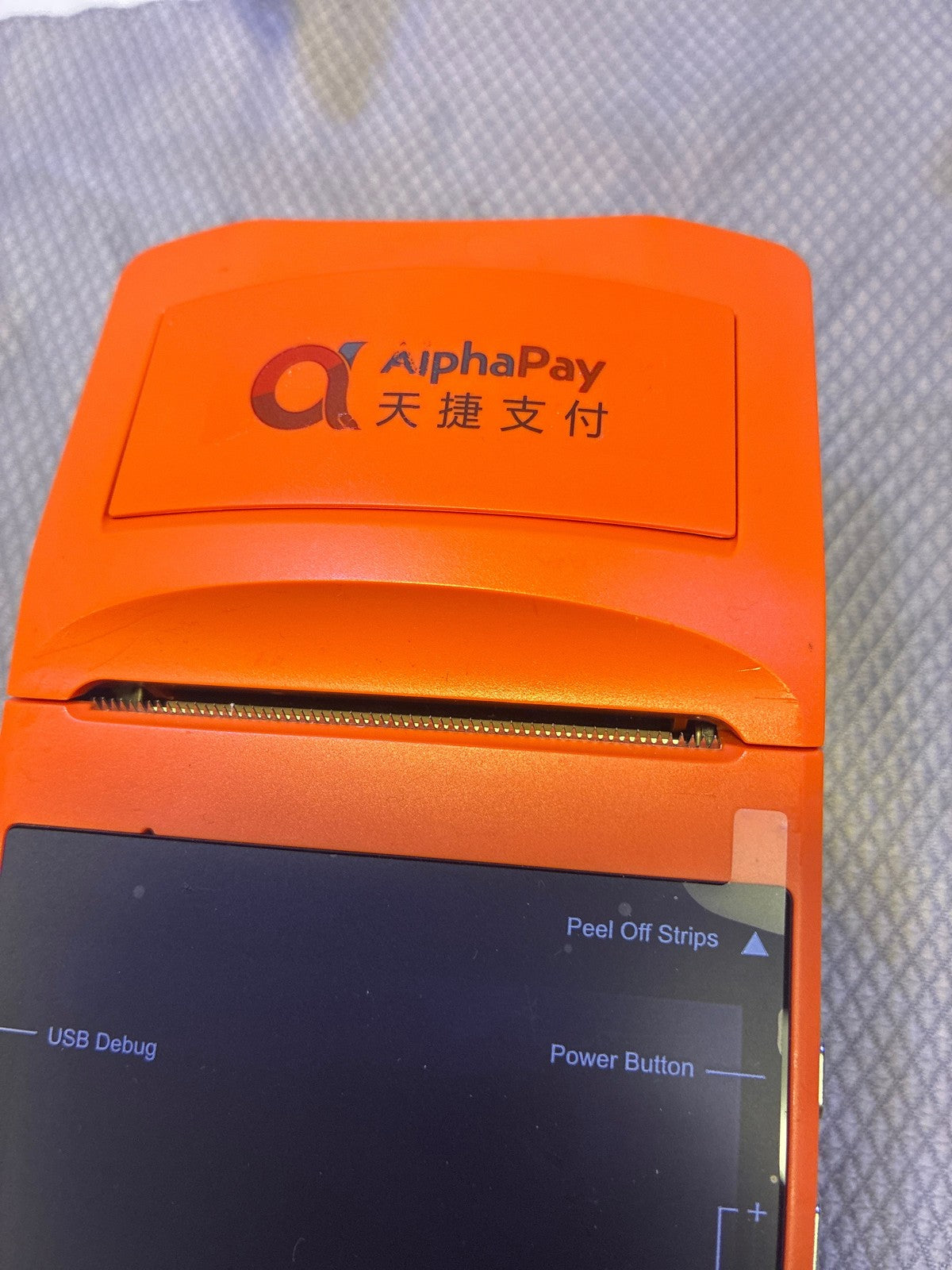 🔥 AlphaPay W5920 Wireless Android POS Terminal Built-in Thermal Printer