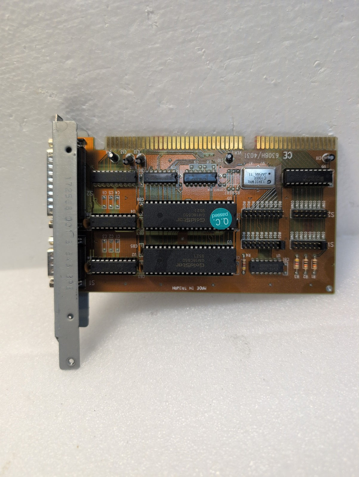 🎸 Vintage ISA Multi I/O Card COM2 Serial/Parallel CE 6308H/4031 For Compaq 5100