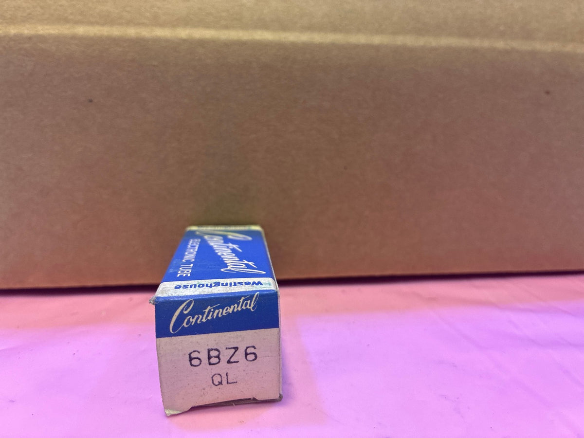 🔥 Westinghouse Continental 6BZ6 QL Vacuum Tube NOS in Original Box