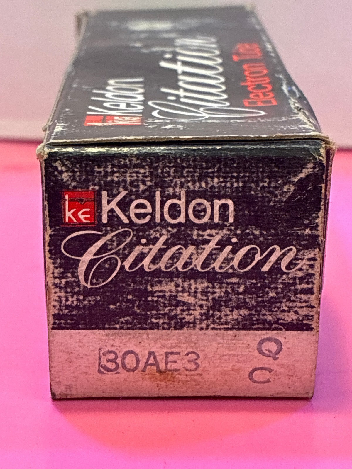 🔥 Keldon Citation 30AE3 Electron Vacuum Tube in Original Box