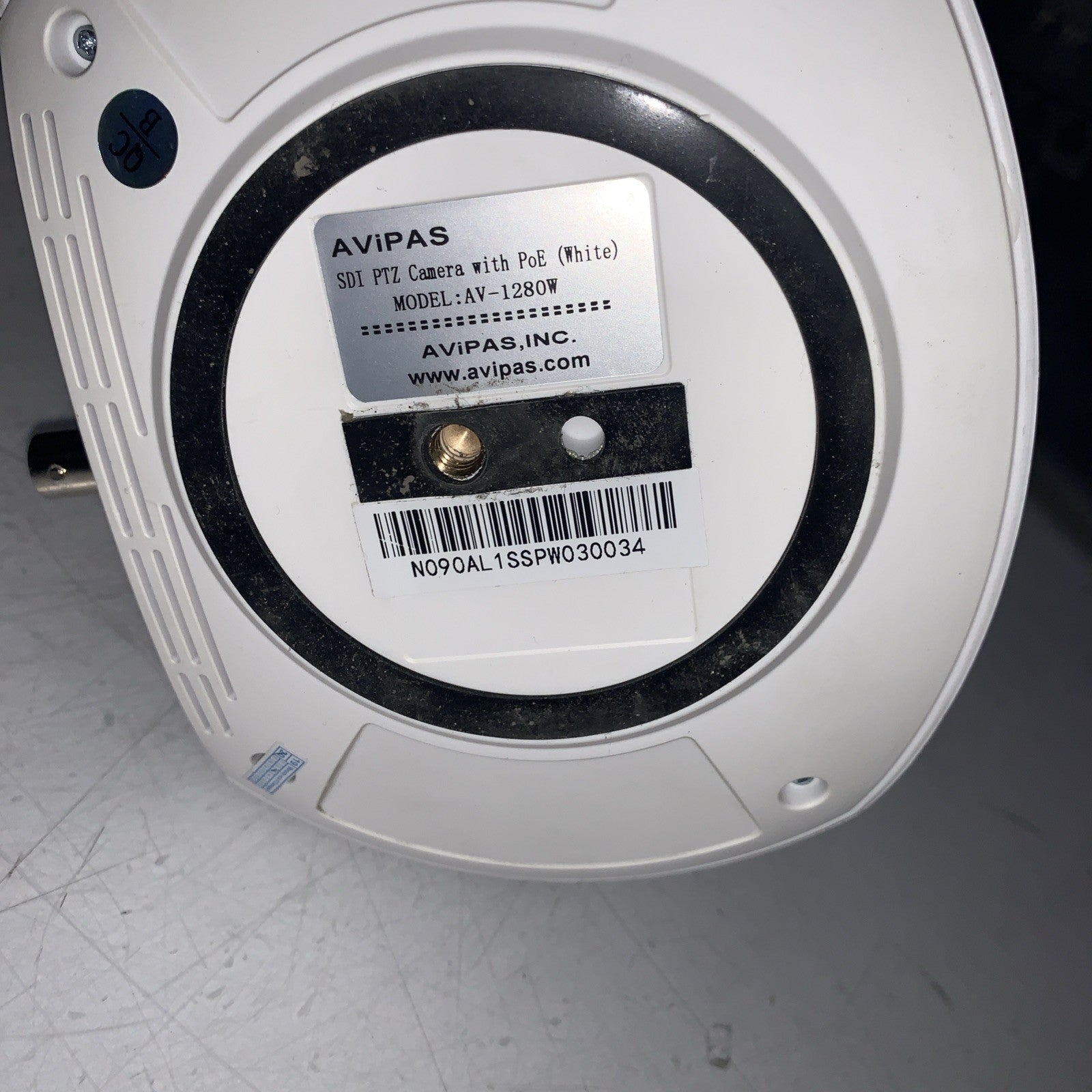 AViPAS AV-1280W SDI PoE PTZ Camera with Poe adapter (as is)
