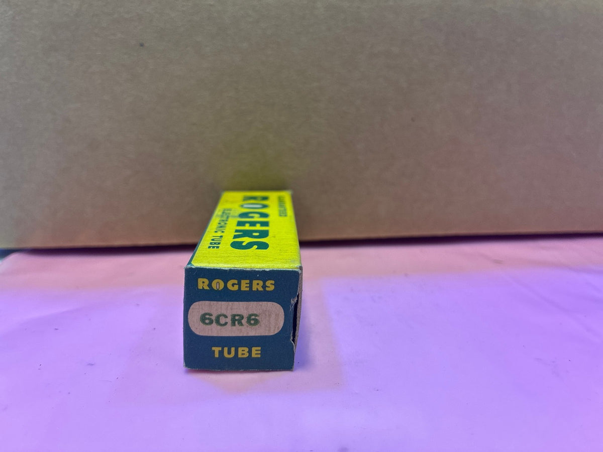 🔥 Rogers 6CR6 Vintage Vacuum Tube in Original Box NOS
