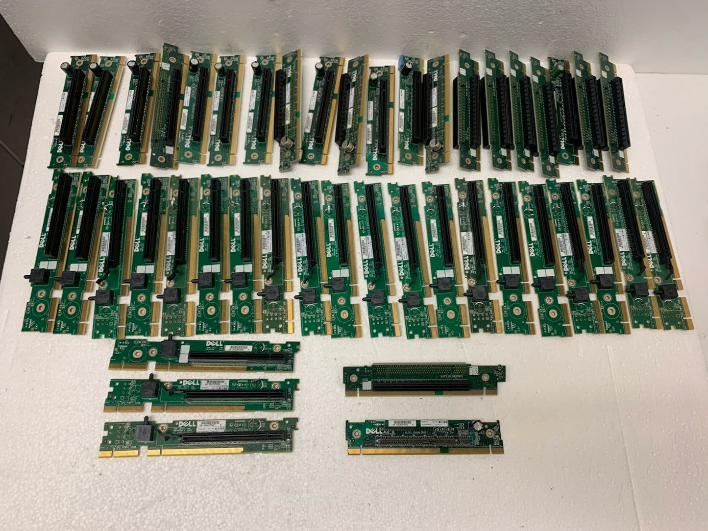 🔥  50 x High end Server Riser Boards Gold Scrap Recovery (≈ 4-6 LBs memory)