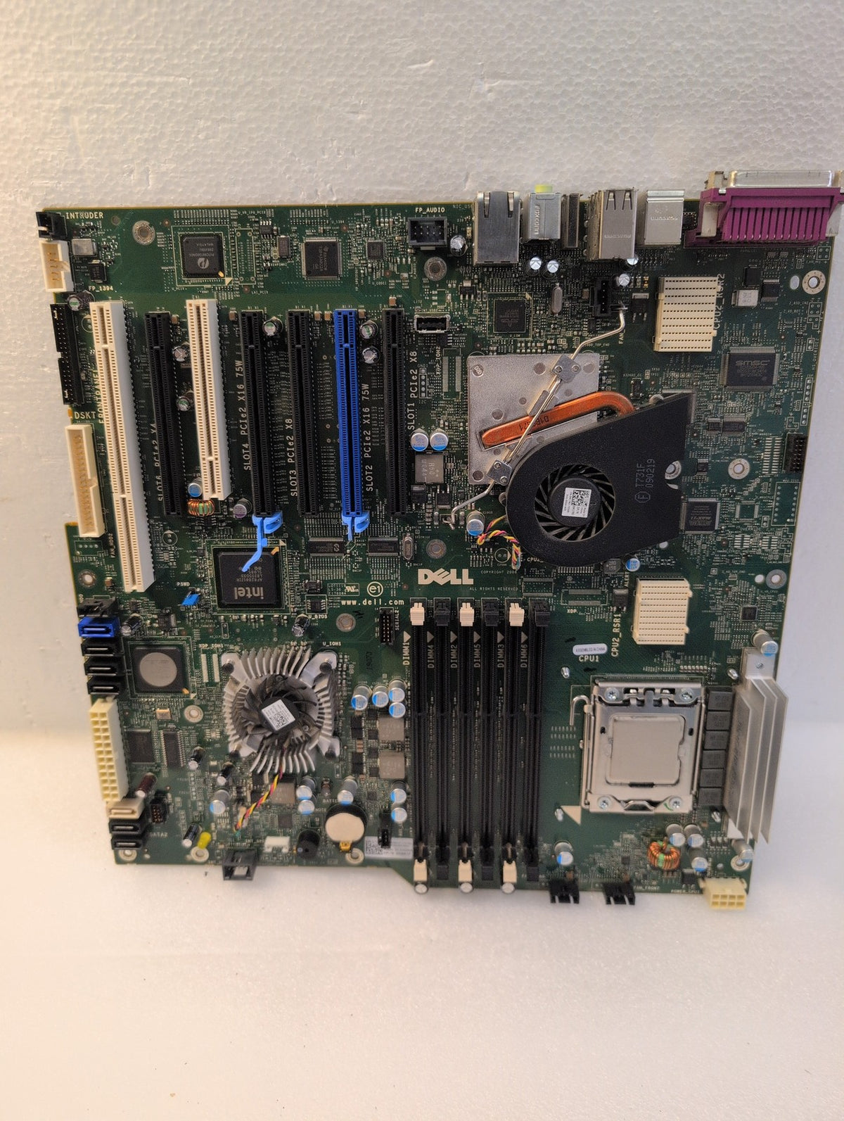 🎸 Dell T7500 0D881F LGA1366 Motherboard with Intel Xeon E5520 CPU