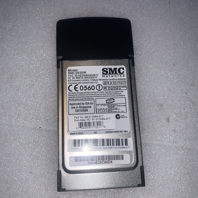 🔥 EZ Connect 2.4GHz PCMCIA Wireless Adapter, SMC SMC2635W For Vintage Laptops
