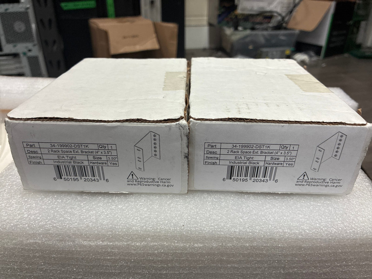 1x 🔥 Rack Space Extension Bracket 34-199902-DST1K 4" x 3.5" EIA Tight New