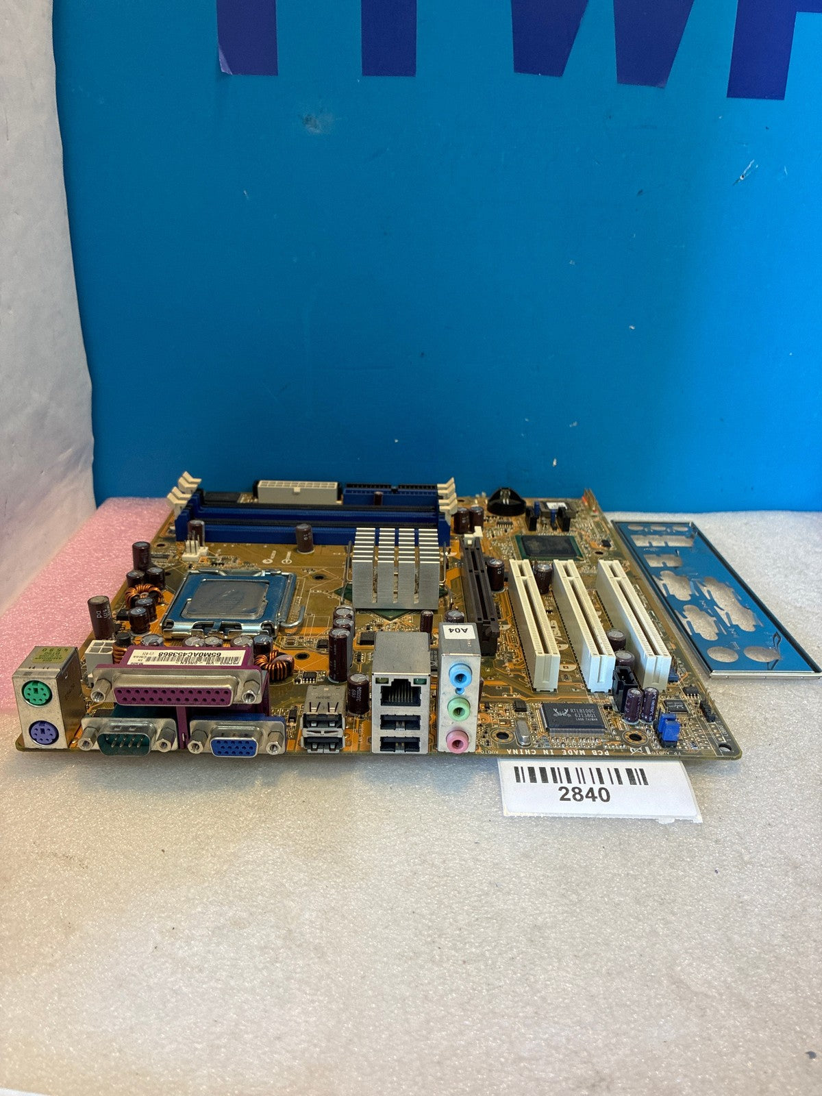 🔥 ASUS PSP800-VM Micro ATX Motherboard LGA775 with Intel Pentium 4 630 CPU