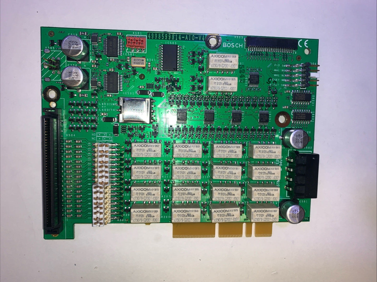 🔥 PCI 20x Relay Control Board AXICOM V23079 Multi Channel Switching Card