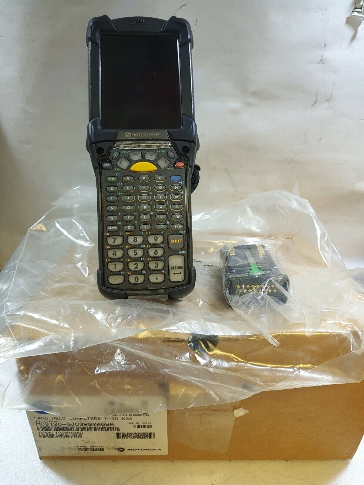 - NEW Symbol Zebra Motorola MC9190-GJ0SWGYA6WR Handheld Computer MC9190 - G