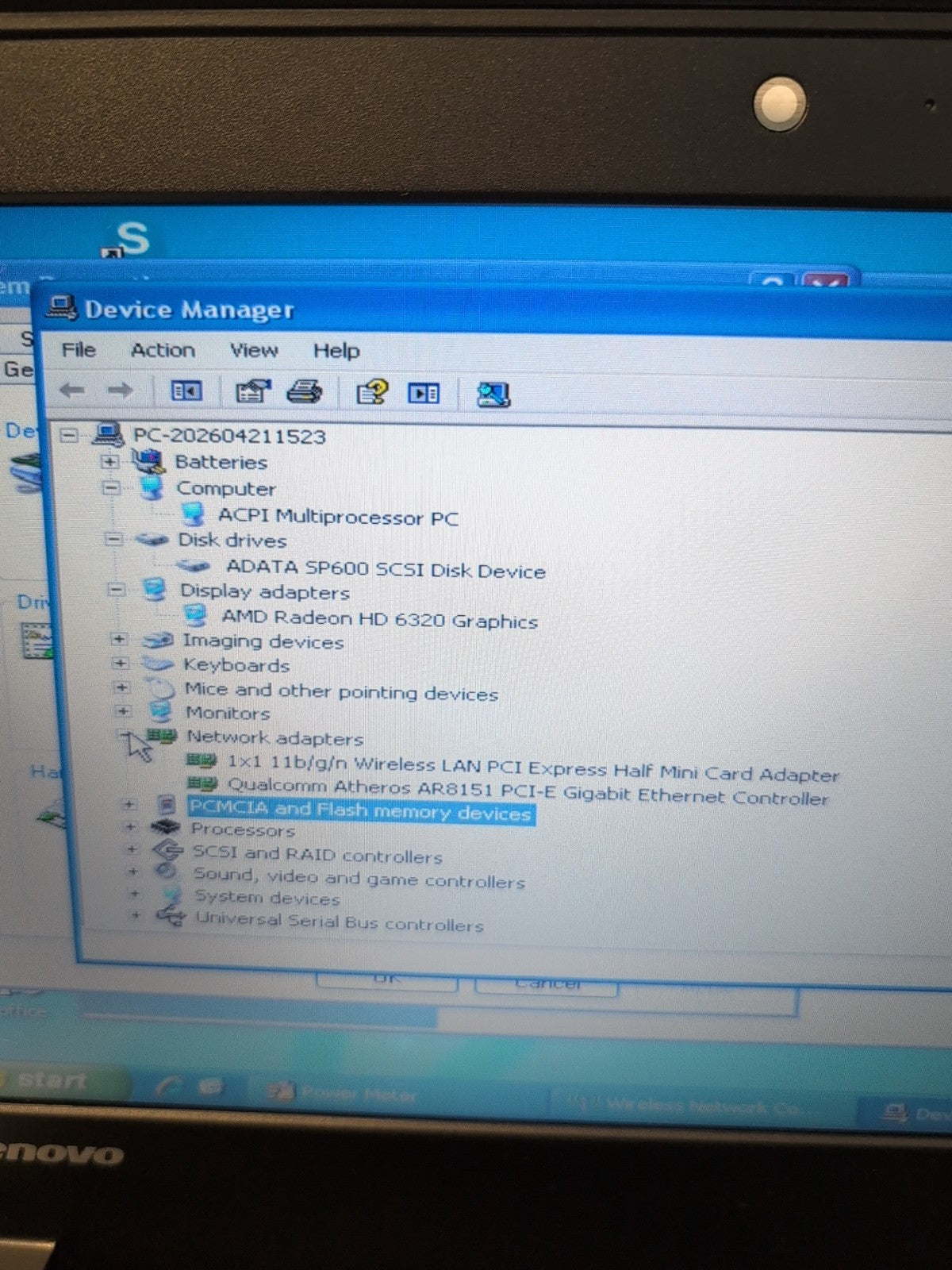 (NICE) Lenovo ThinkPad X130E 11.6" Laptop AMD E-450/4GB RAM/128GB SSD/WinXP -