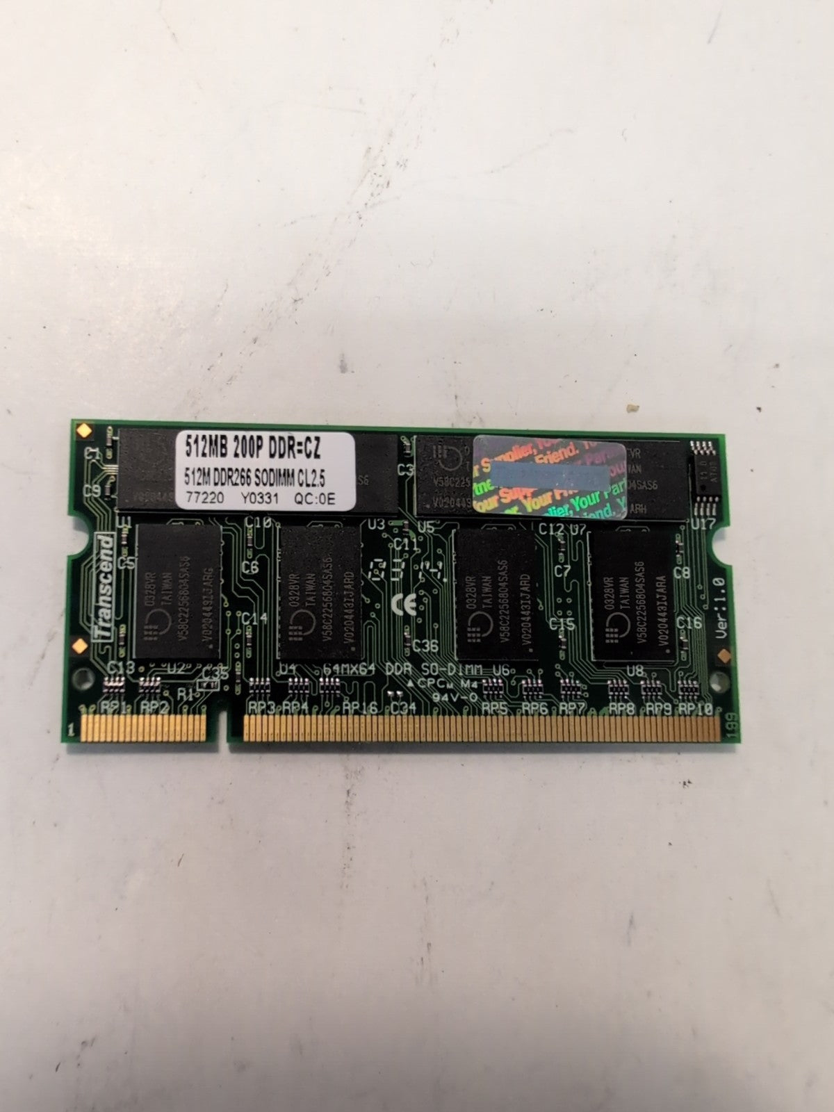 🔥 Apple 512MB PC2100 DDR266 200P SODIMM Memory For POWERPC G4 M6498 -