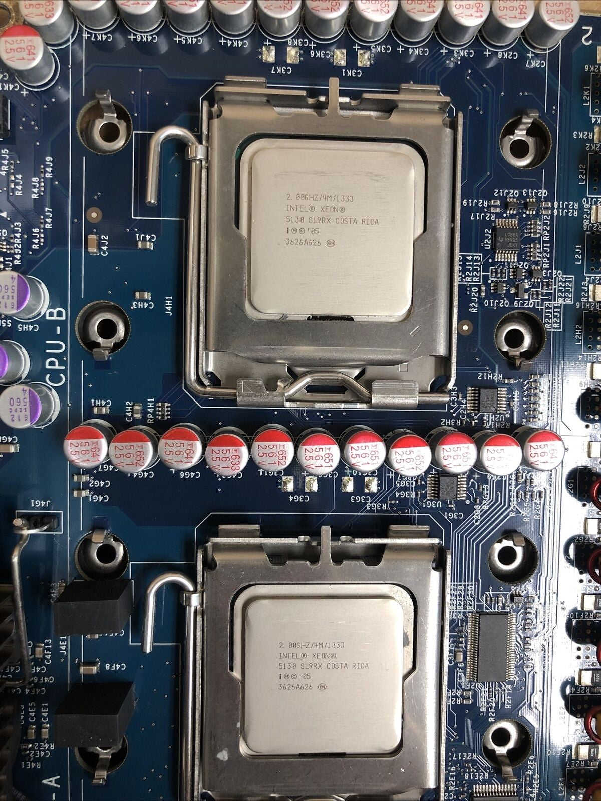 +Apple Mac Pro A1186 Motherboard D37625-501 820-1976-A W/2x Xeon 2.00GHz CPU