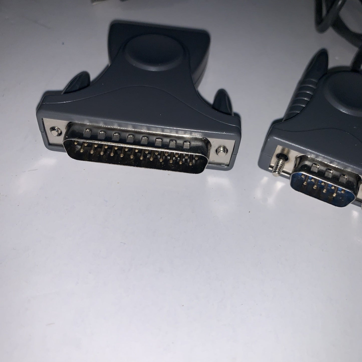 USB 2.0 to 9 & 25 pin Serial RS232 Cable DB9/DB25 Data Cable Adapter Converter