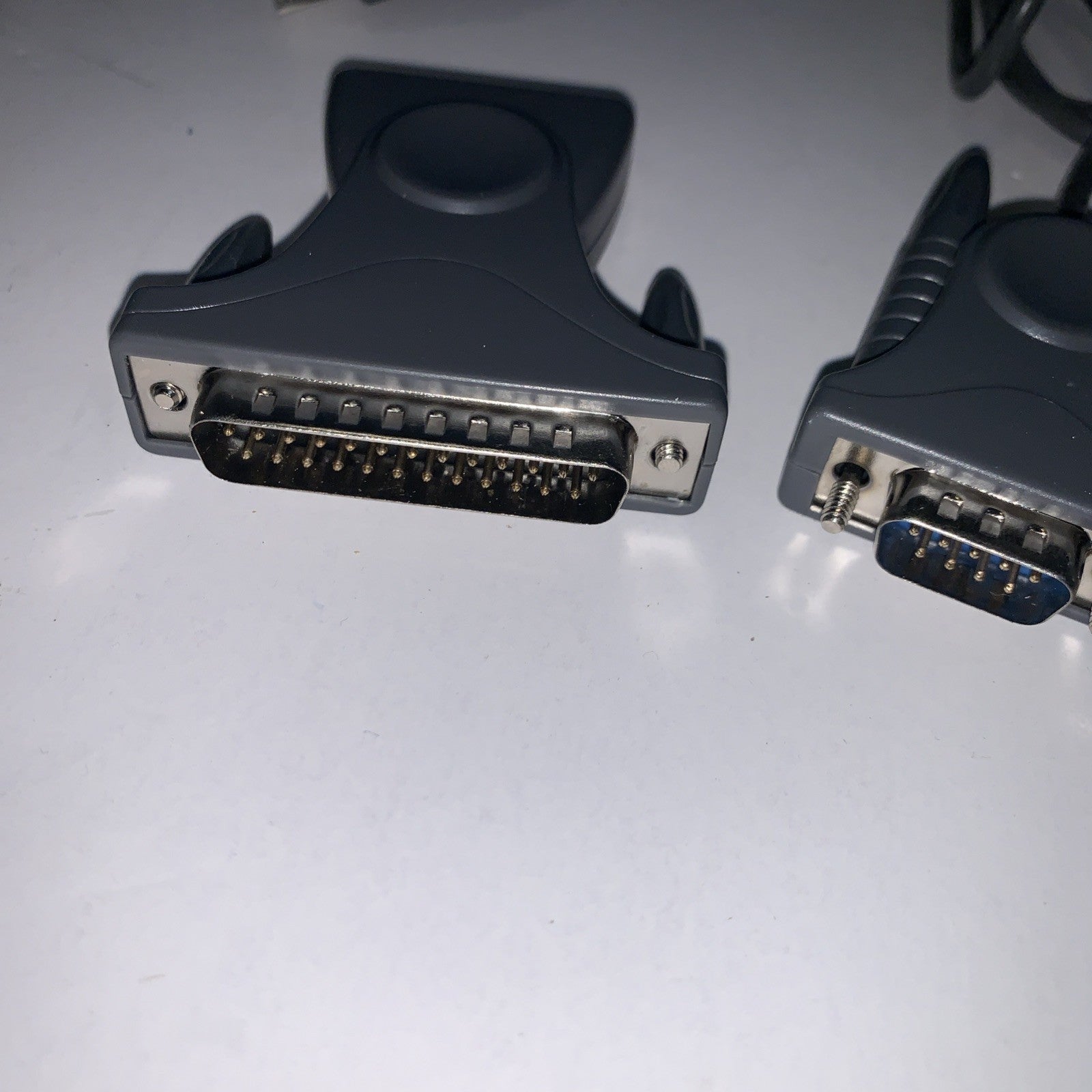 USB 2.0 to 9 & 25 pin Serial RS232 Cable DB9/DB25 Data Cable Adapter Converter