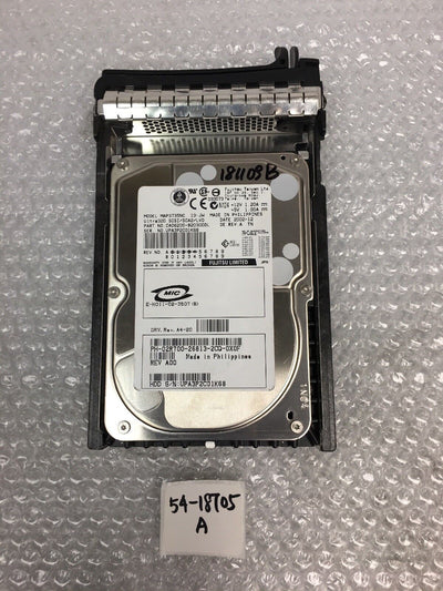 -  FUJITSU LIMITED MAP3735NC 73GB 10K U320 SCSI WITH CADDY J4446 2R700 