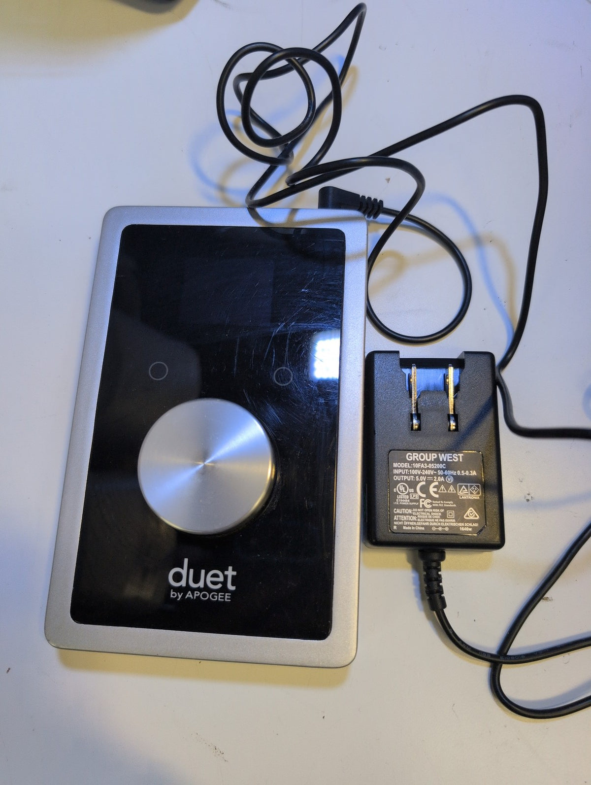 🎸 Apogee Duet USB Audio Interface (2nd Gen) Silver/Black Studio Recording
