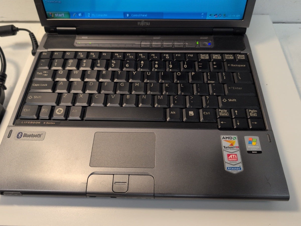 🔥 Fujitsu LifeBook S2210 13" Laptop AMD TL-56 CPU/3GB /500GB HDD/WINXP (READ) -