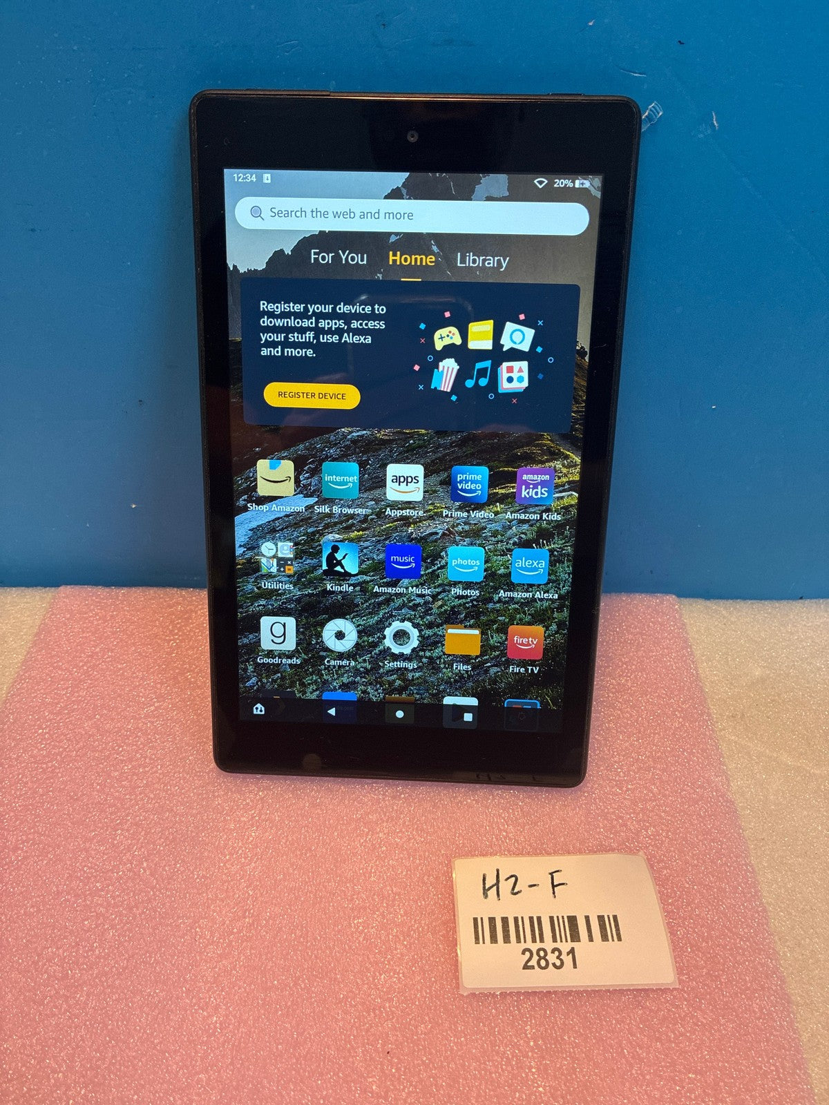 🔥 Amazon Fire HD 8 8th Generation Tablet Black 16GB Wi-Fi Used