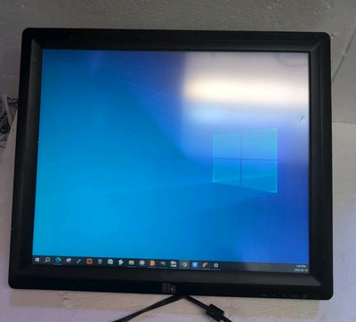 🔥 ELO TOUCH SOLUTIONS ET1717L-7CWB TOUCH MONITOR E877820 (AS IS,  USB ISSUE) -