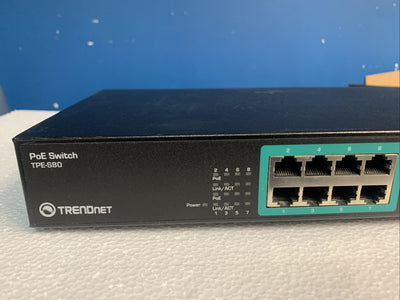 Trendnet TPE-TG80G 8-Port Gigabit PoE+ Switch