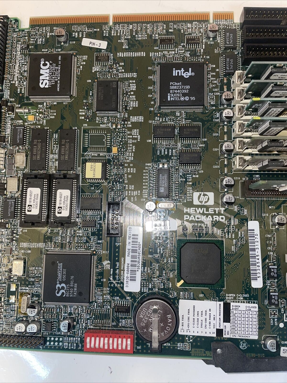 HP Vectra VL5 Socket 7 Motherboard D3830-60004+CPU +Ram