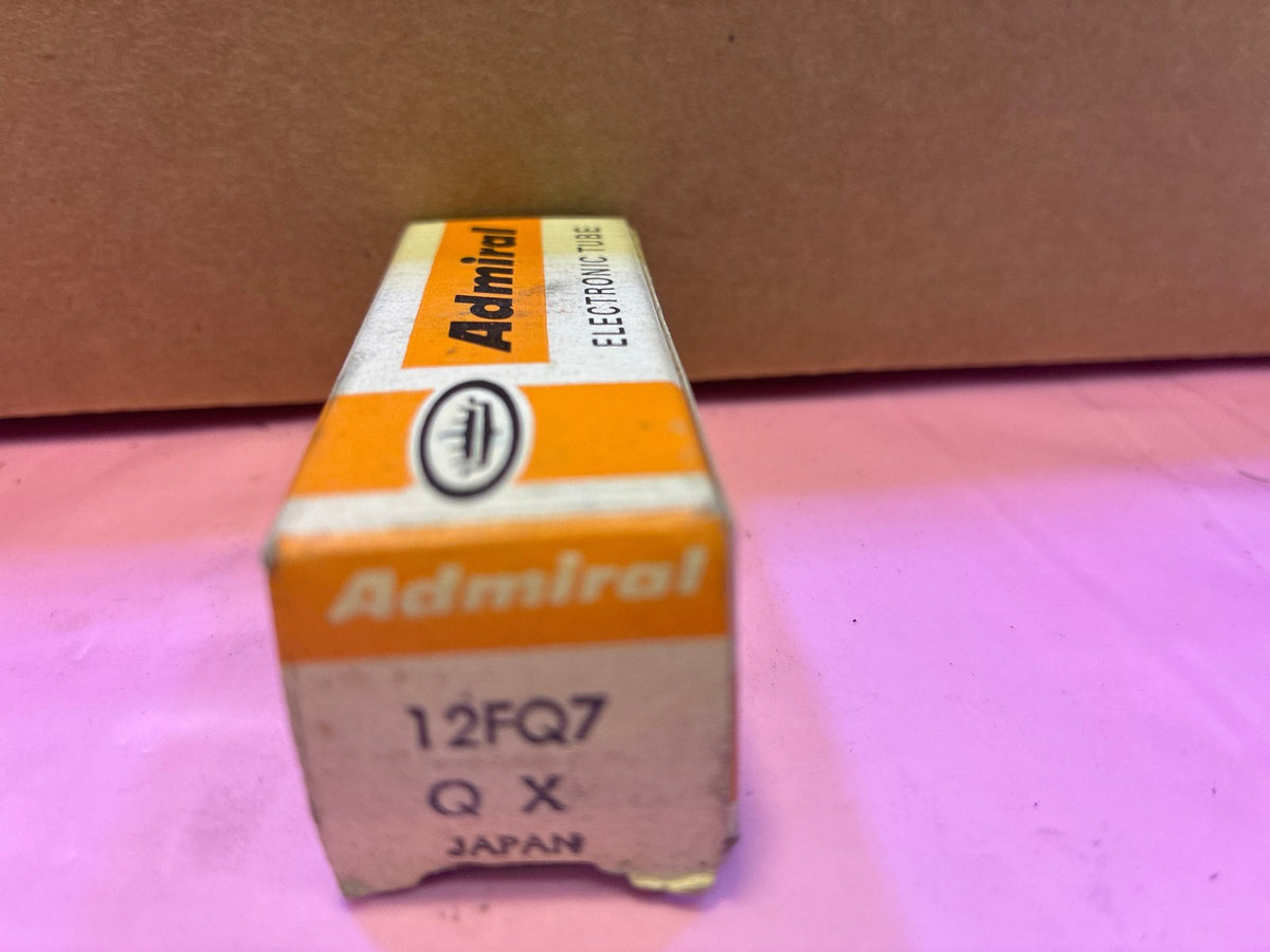 🔥 Admiral 12FQ7 Vacuum Tube NOS Candidate Japan Original Box Vintage