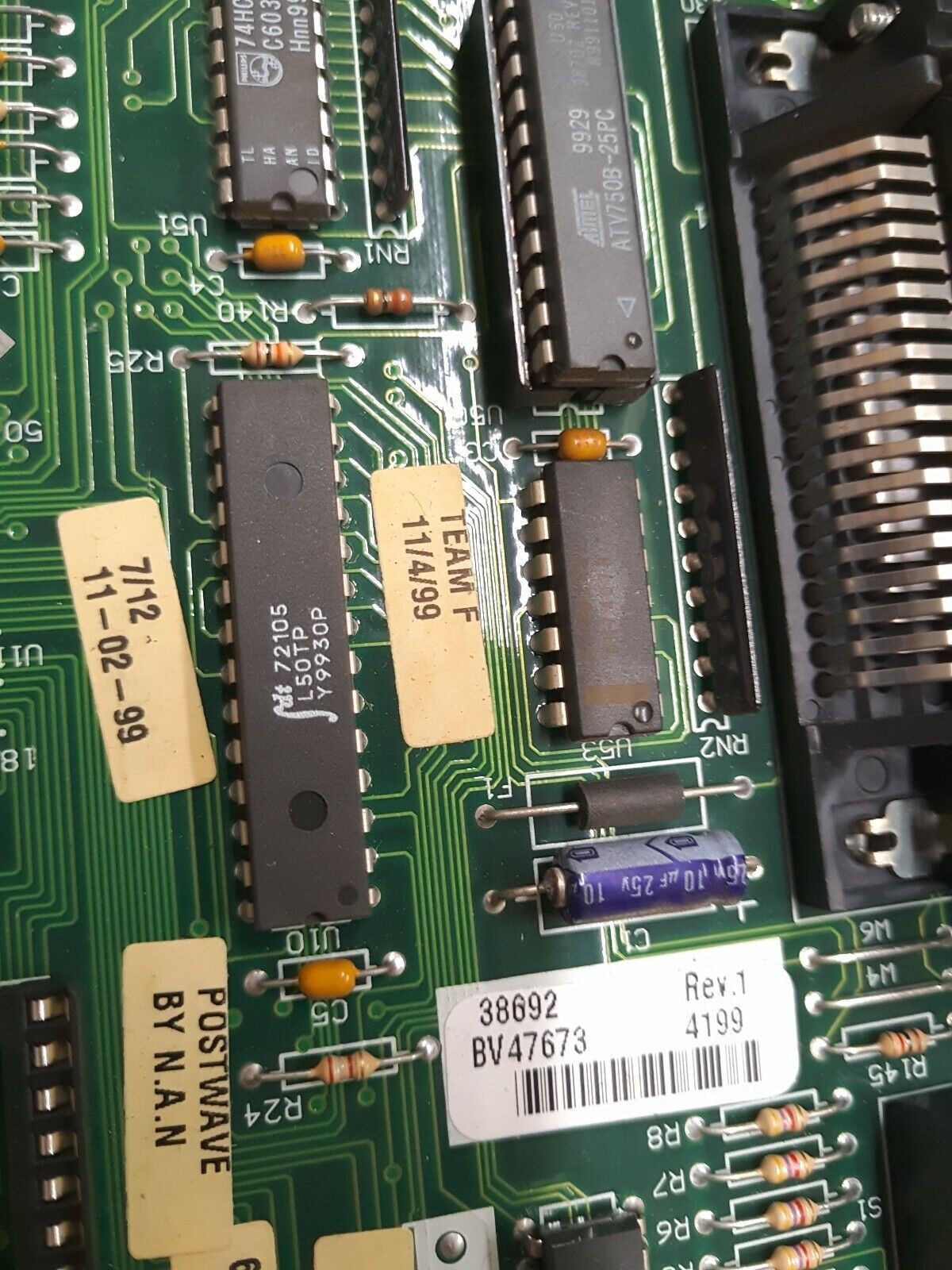 - Zebra 160S Thermal Printer Main Logic Board 38692 / 38689 /BV47673