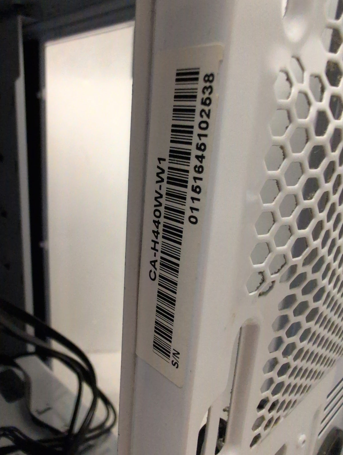 🎸 NZXT H440 CA-H440W-W1 White/Black Mid-Tower ATX Gaming Case Tempered Glass