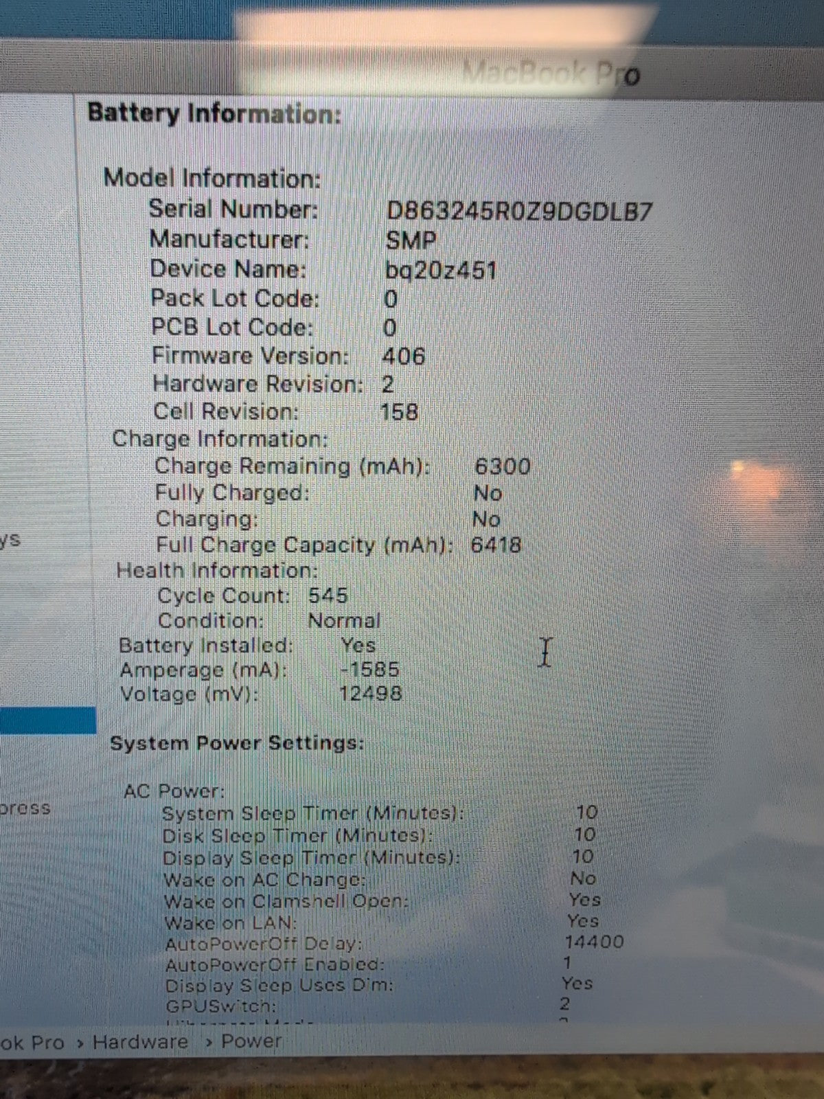 🔥 Apple MacBook Pro 15" A1286 2012/i7-2.3GHz /4GB RAM/500GB HDD/10. 13 (READ) -