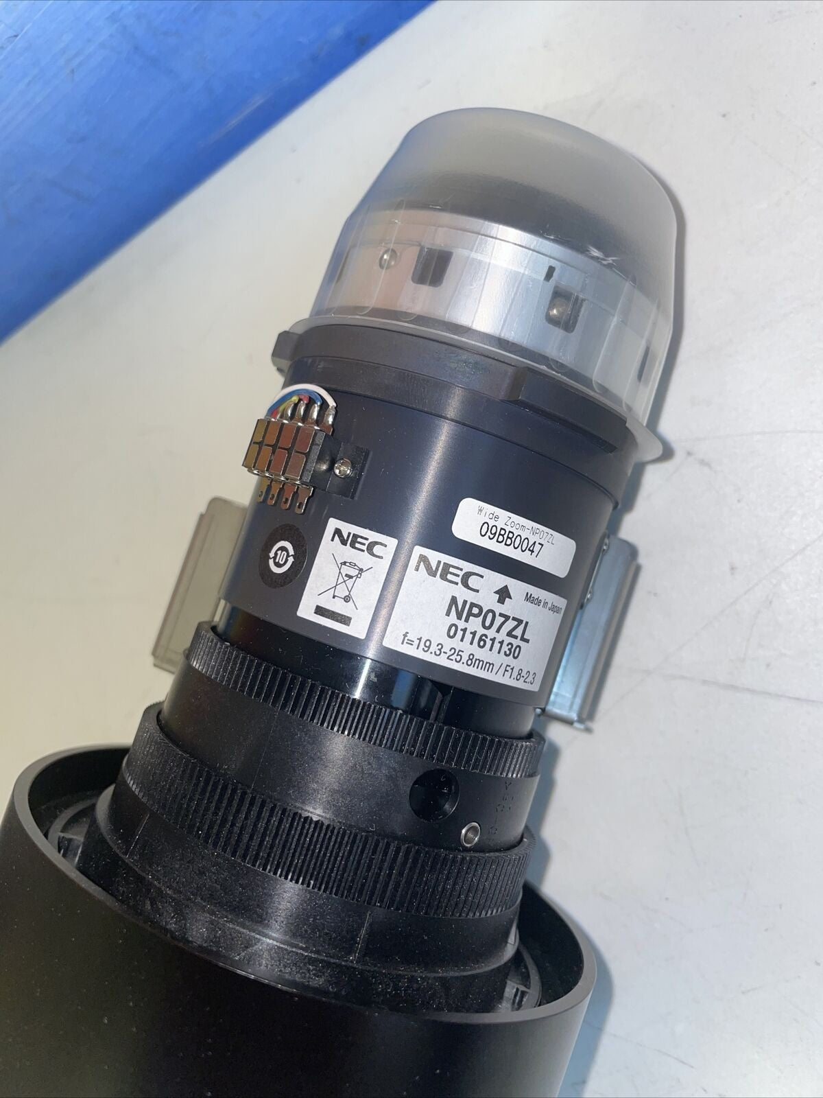 New ~ NEC NP07ZL f=19.3-25.8mm/F1.8-2.3 Short Throw Projector Lens open box