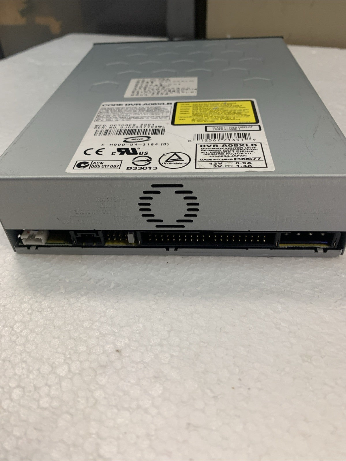 🔥 Pioneer DVR-A08XLB1 Internal DVD±RW Writer Dual Layer Supported 8.5Gb drive