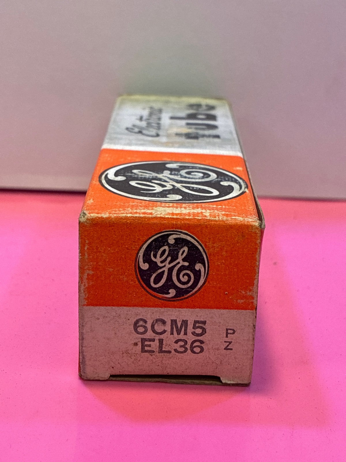 🔥 GE 6CM5 EL36 Vacuum Tube in Original Box NOS Vintage Audio Amplifier
