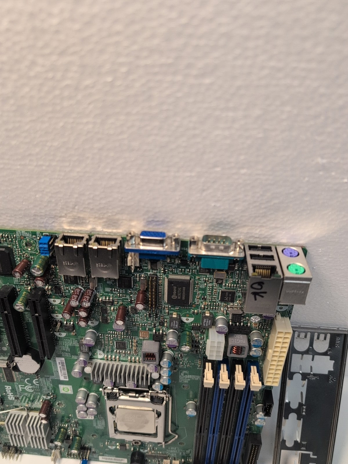 Supermicro X8SIL-F Computer Motherboard W/ X3440 CPU Tested (NO I/O Plate) -