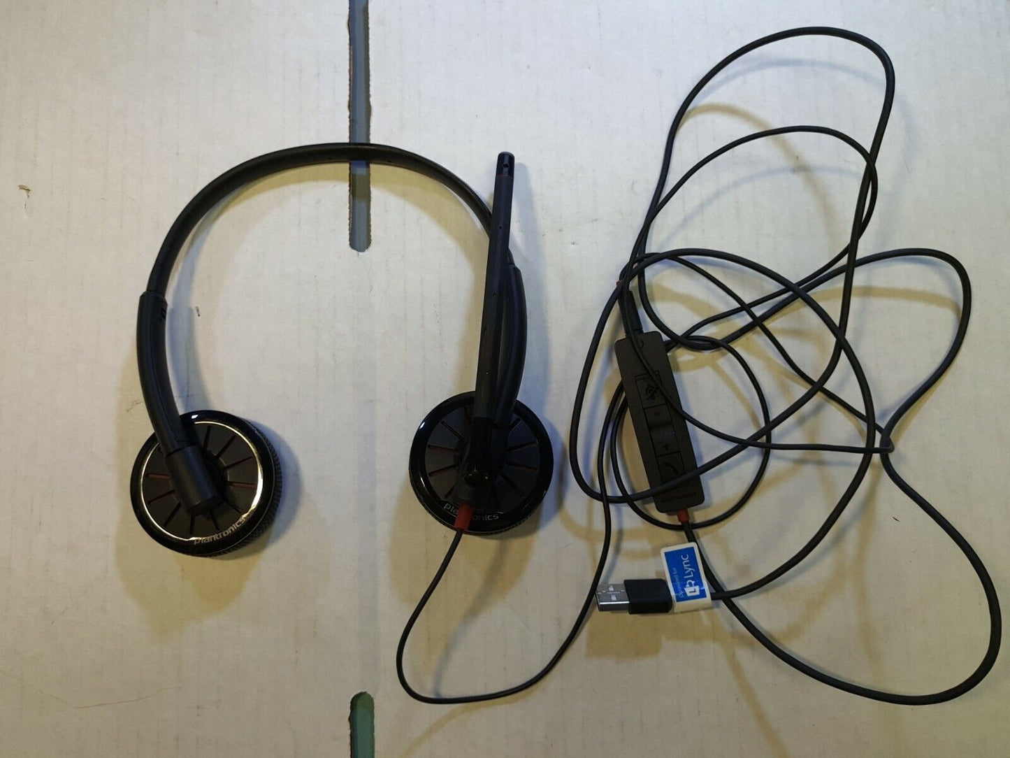 - (NICE) 4x Plantronics Blackwire C325 /300 DA Stereo USB-A Headset Tested