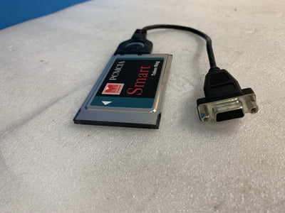 🔥 Vintage - Madge Smart Token Ring PCMCIA Card w/ DB9 Cable IBM Network Adapter