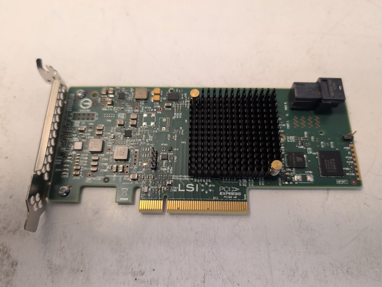 🔥 LSI LSI00346 9300-4i  SAS PCI-Express 3.0 Low Profile Controller Card -