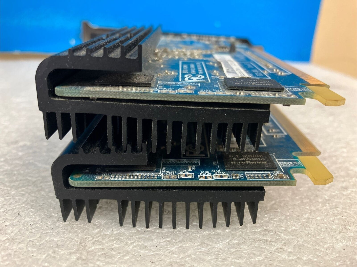 (Lot of 2x) SAPPHIRE 11166 ATI Radeon HD 5450 512MB Video Card 299-BE164-000SA ~