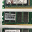 (Lot of 6x) Mixed Brands & Mixed Model DDR1 Desktop DIMM Memory ~