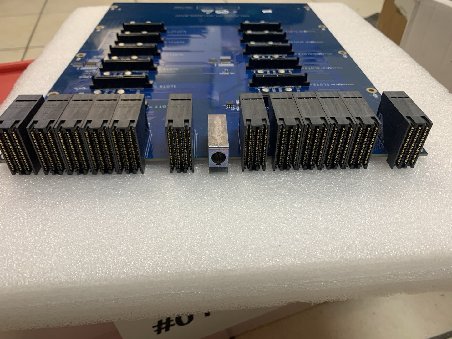 🔥 TS4V PCIe x4 SFF Test Board 12 Slot Backplane High Speed Industrial PCB